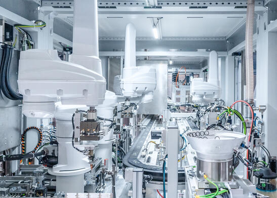 Anlage für Wärmepumpenmarkt