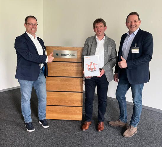 Kuka ehrt Baumann Automation erneut als Systempartner 2025