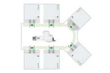 Fully automated - lean|box connected to our flex|box