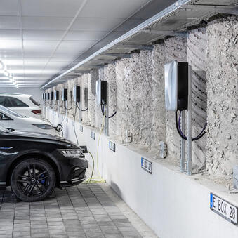 E-mobility: Wall boxes installed on Baumann premises